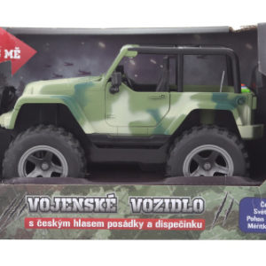 Jeep vojenský na baterie