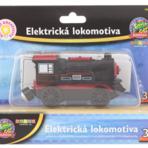 Elektrická lokomotiva - černá