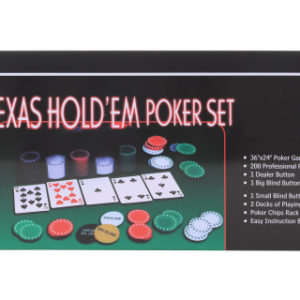 Set poker v plechovém boxu