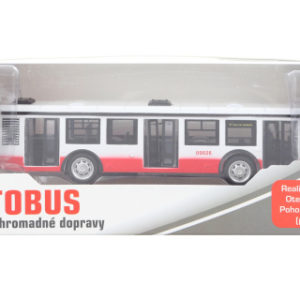 Autobus kovový na zpětný chod