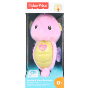 Fisher-Price mořský koník růžový hrající