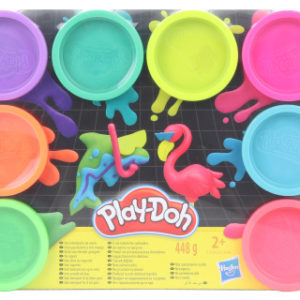 Play-doh Balení 8 ks kelímků neonové barvy