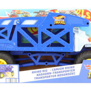 Hot Wheels Monster trucks nosorožčí přeprava trucků HFB13