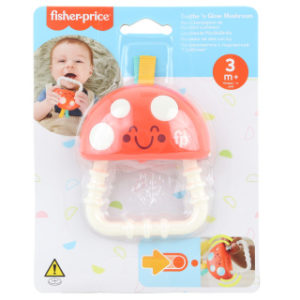 Fisher-Price Kousátko a chrastítko muchomůrka HBP46