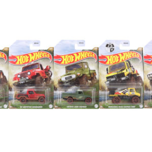 Hot Wheels Tématické auto - Mud runners HFW36