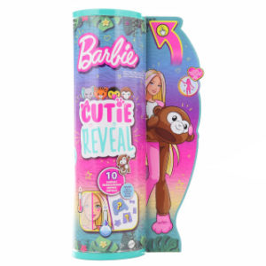 Barbie cutie reveal Barbie džungle - opice HKR01