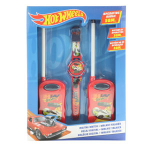 Hot Wheels vysílačka a hodinky