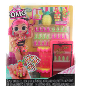 L.O.L. Surprise! OMG Nehtové studio s panenkou - Pinky Pops Frui